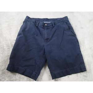 Polo Ralph Lauren Short Mens 32 Blue Chino Pockets Preppy Casual A3